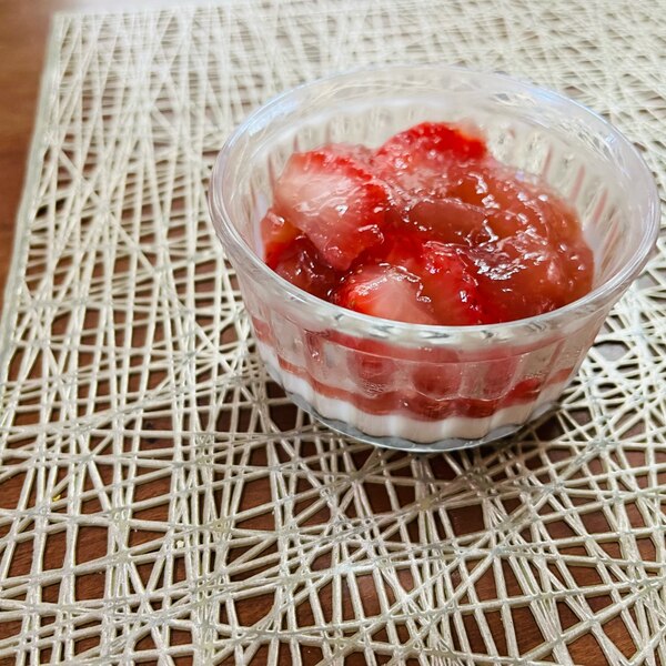 ひな祭りデザートレシピ「フルーチェでいちごタルト」の作り方