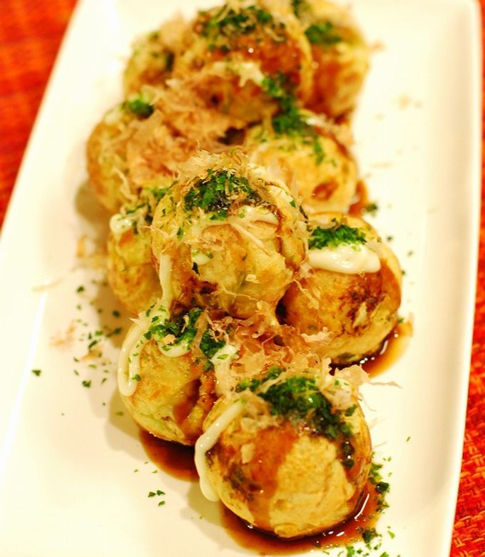 キャベツたこ焼き