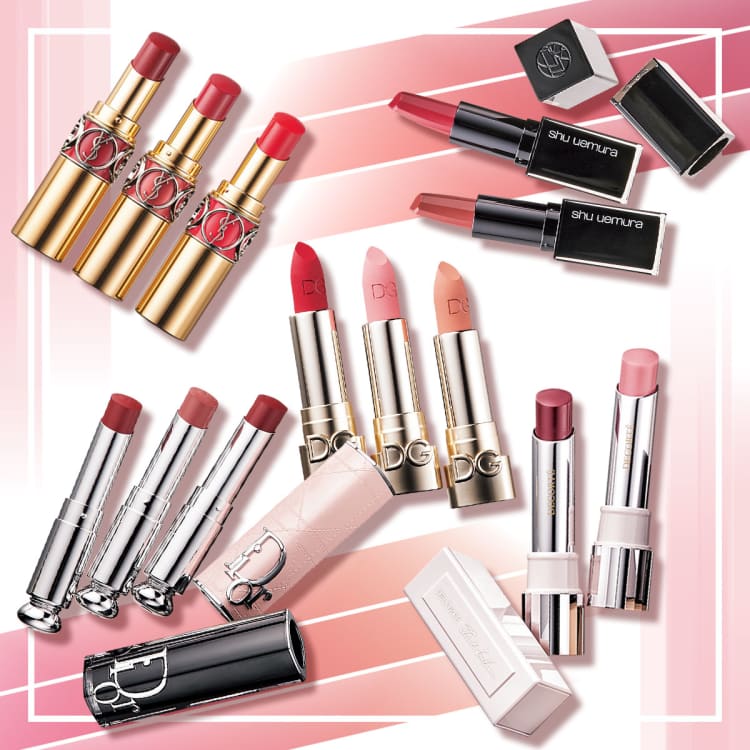 春夏コスメ おすすめの新作リップ26本を塗り比べ！シャネル ディオール トムフォード and more