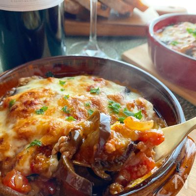 ❤なす＆牛豚挽肉のデミチーズ❤ レシピ・作り方 by みんなのばなな - 楽天レシピ