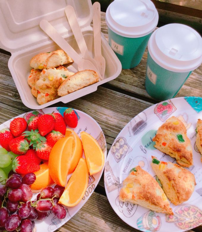 ドライトマトとバジルのスコーン – シトロンの食卓