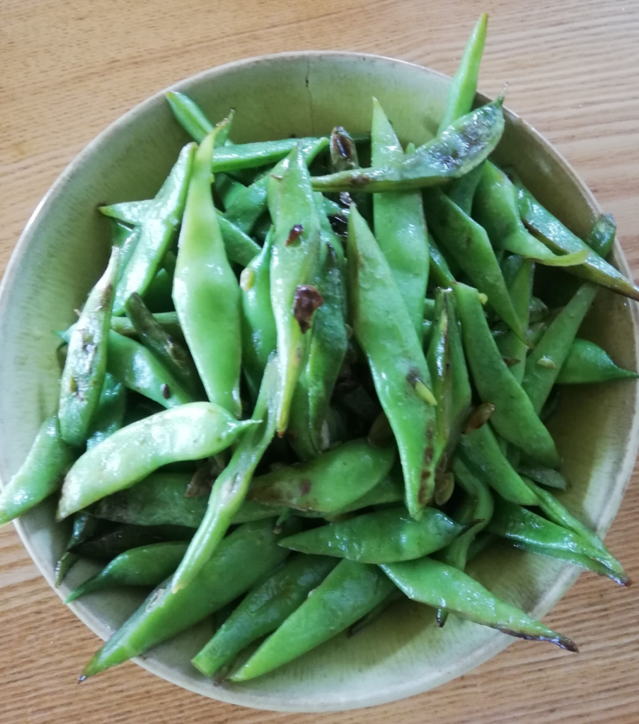 ふる里のお惣菜・ささげと油あげの煮物♪