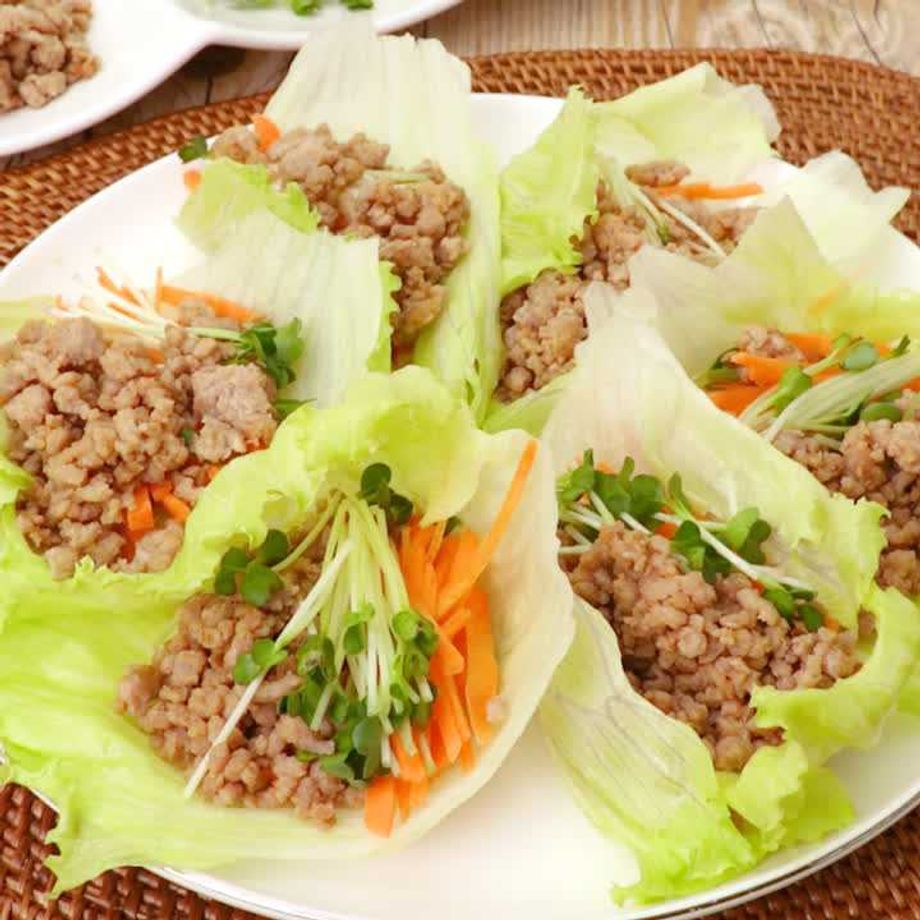 肉味噌レタス包み