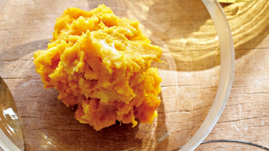 かぼちゃとクリームチーズのデリ風サラダ。材料4つで簡単