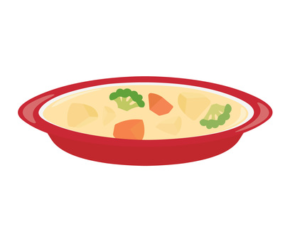 クリームシチュー：イラスト無料