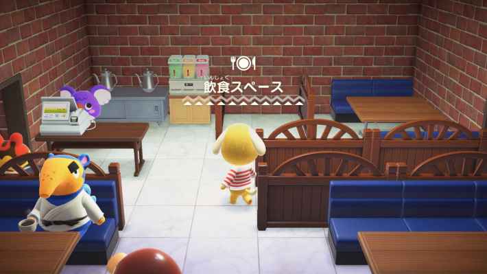 あつ森 レストランをコーディネートするとゲーム好きレフトの日記