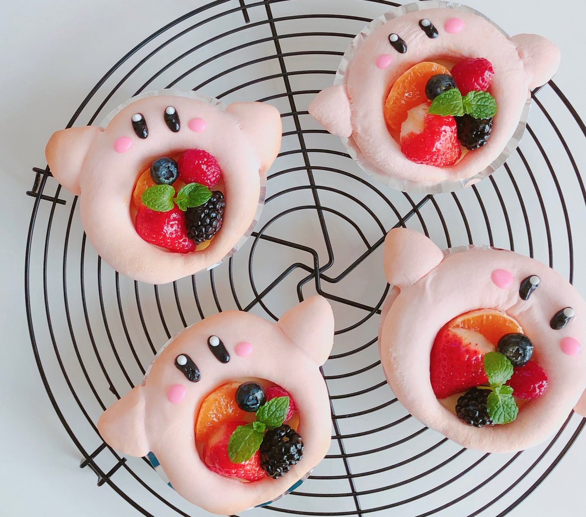 どんと一皿、カービィ寿司☆誕生日に作った簡単キャラデコごはん - めろんカフェ