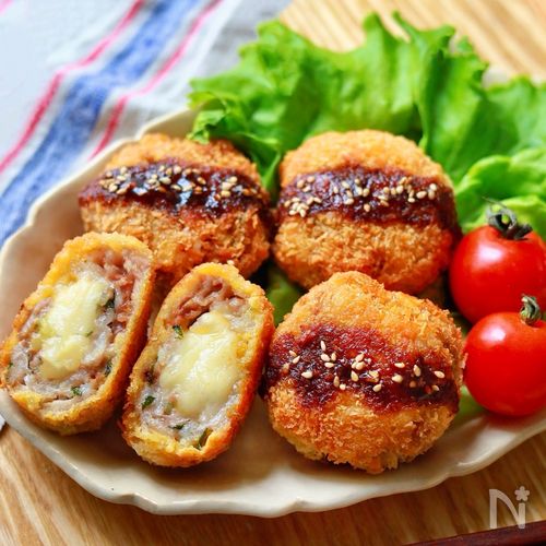 豚こま大葉チーズのまるめ焼きはるめし簡単に作れるお弁当レシピサイト