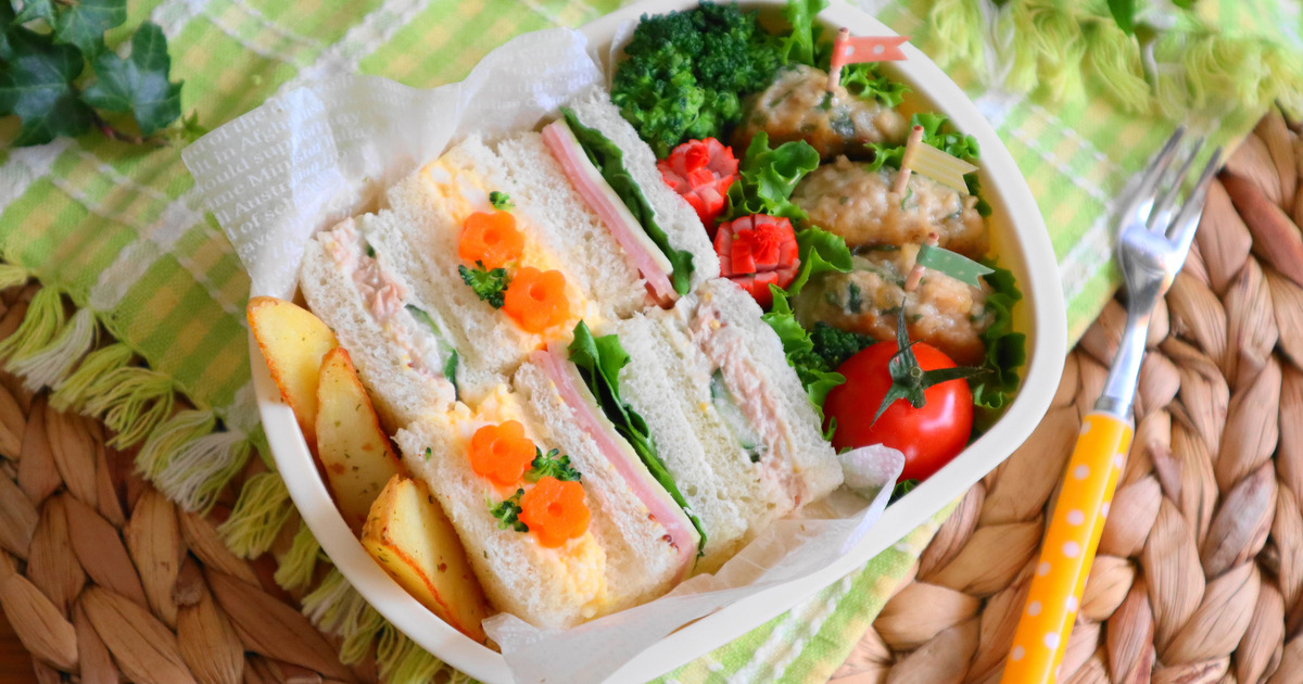 孫が喜ぶ！簡単おかずサンドイッチレシピ - Green Beans レシピまとめ