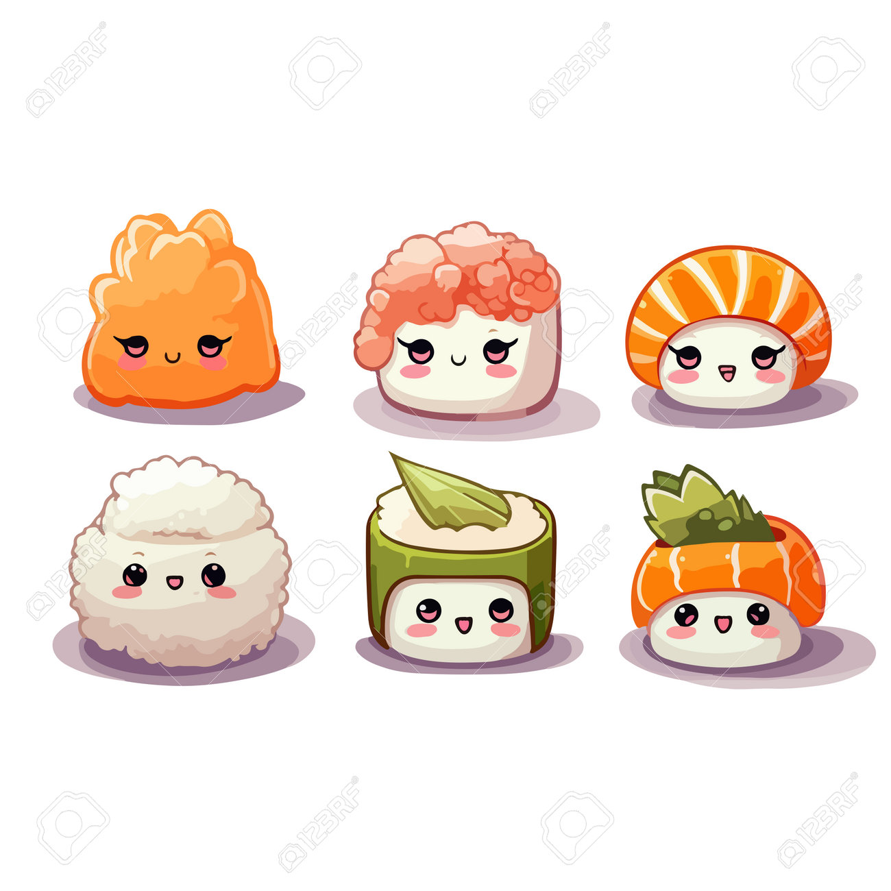 寿司イラストレイン🚂 - イラスト無料素材