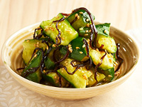 塩昆布とポン酢で♪「無限じゃばらきゅうり」レシピ