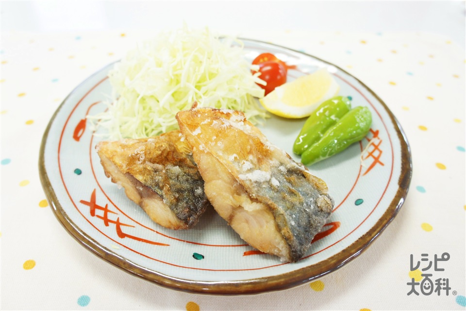 シンプルに サバの竜田揚げあんかけ