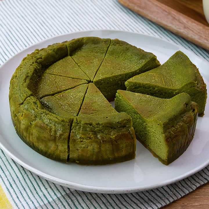 抹茶のカップケーキ