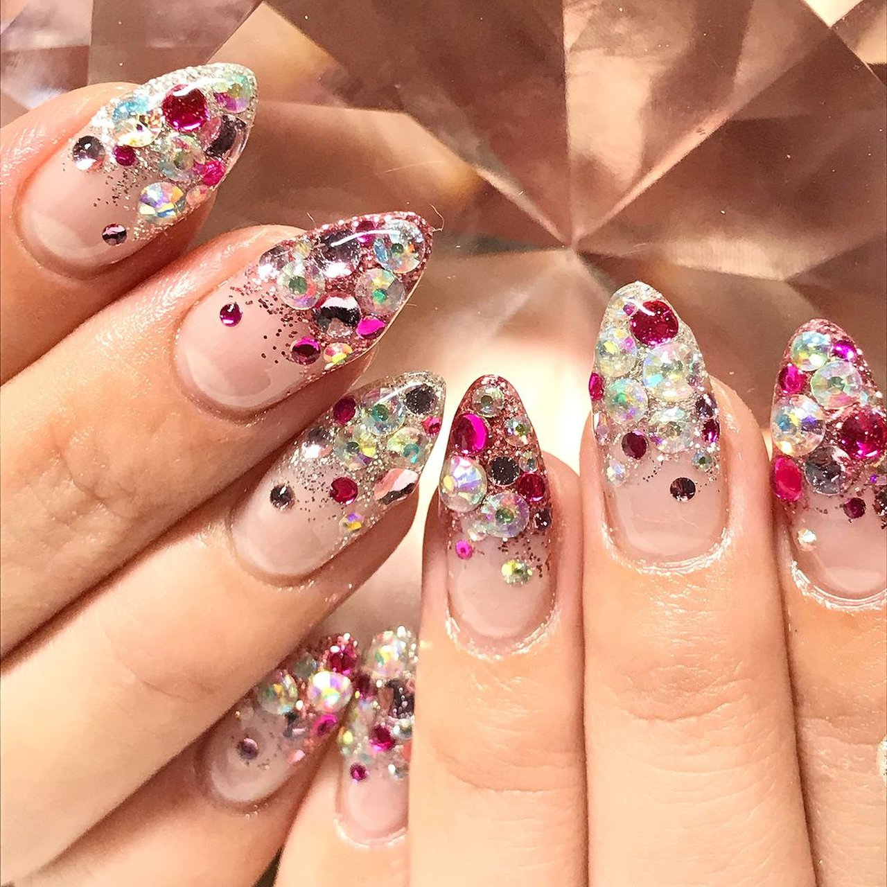 春 夏 冬 成人式 ハンド - yunのネイルデザイン No.5041411 ネイルブック