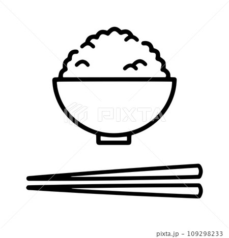 お茶わんに山盛りごはんの写真素材FYI00377209ストックフォトの Qlean Market キュリンマーケット