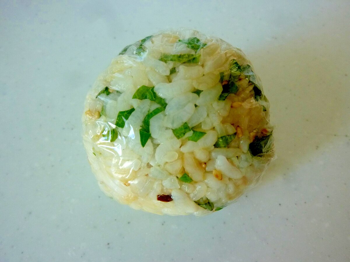 大葉チーズおにぎり