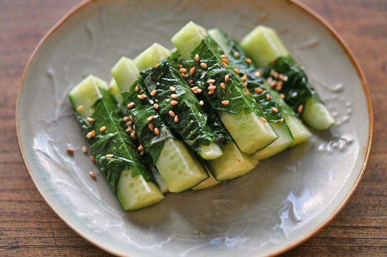 茗荷と大葉のうまうま🦭🌿