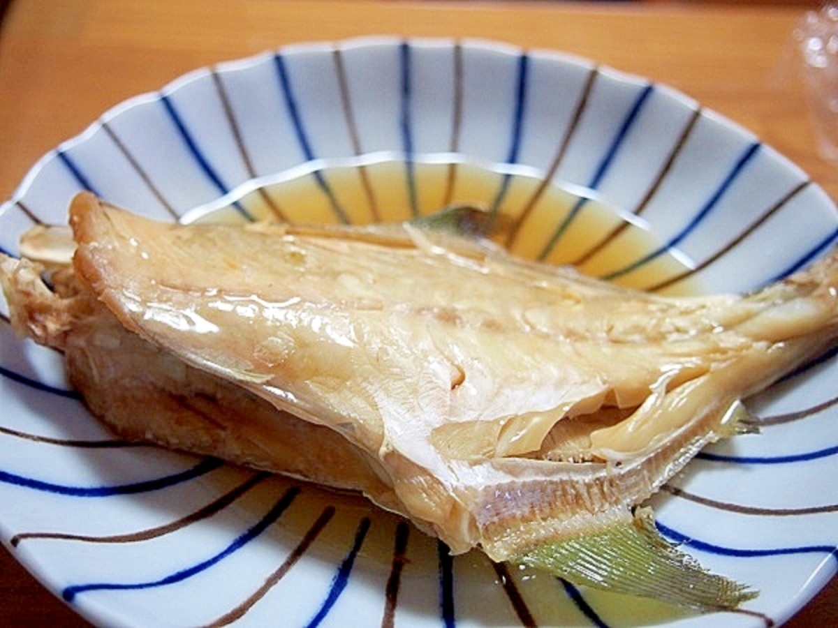 味がよく染みた♪ ウマヅラハギの煮付け