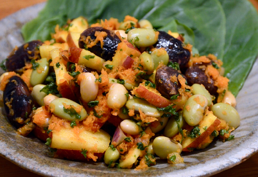 フライパンで！りんごとベーコンの簡単おつまみ作り方・レシピ