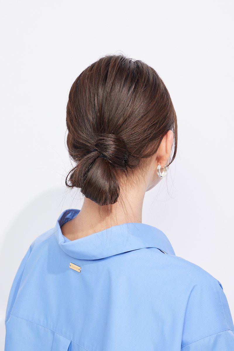 ミディアムヘアのお団子特集！簡単に垢抜ける基本のやり方とアレンジスタイル10選RAXY ラクシー