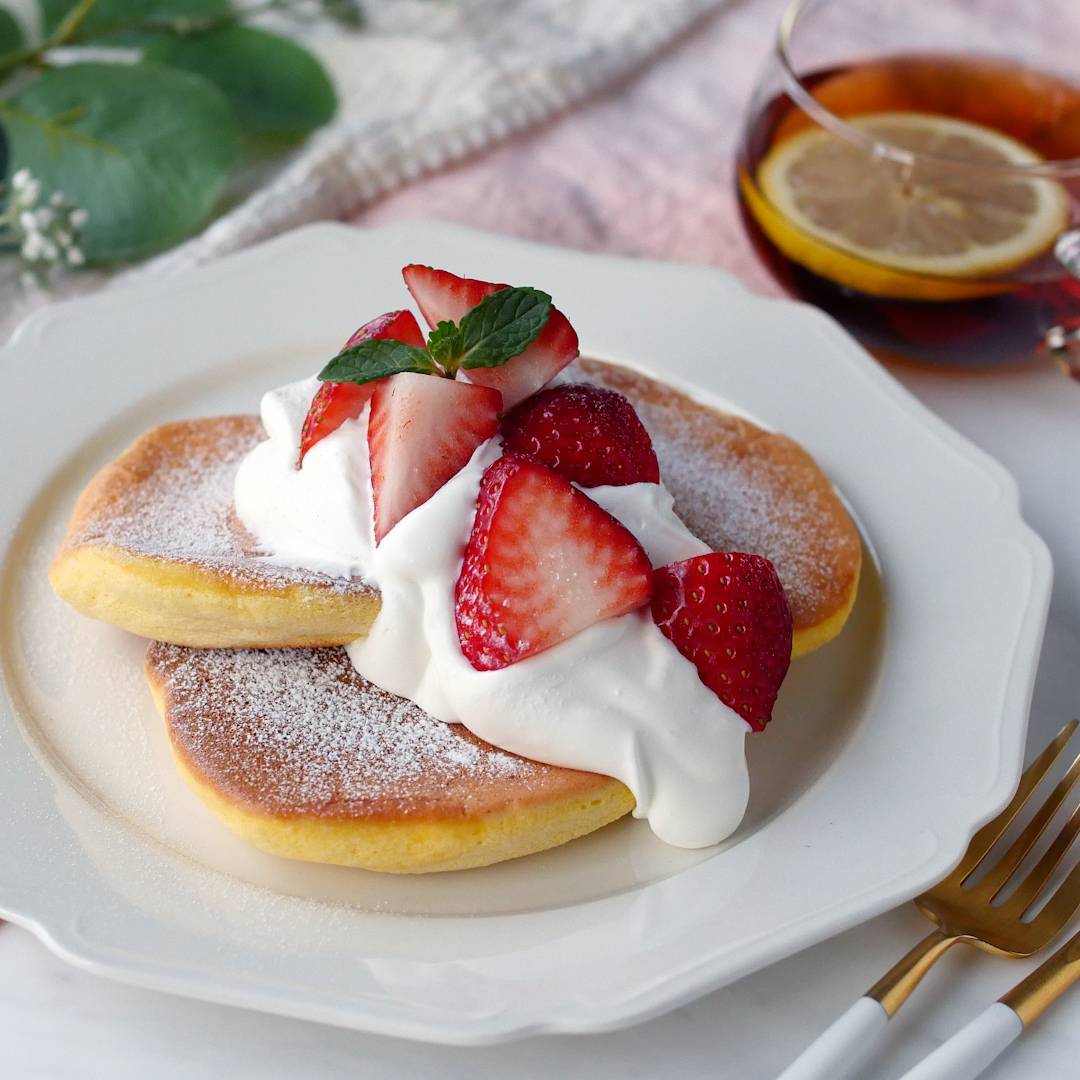 小麦粉 お菓子 フライパン ベーキングパウダーなしTikTok