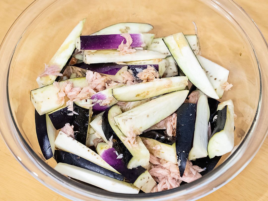 新玉ねぎとツナの和風サラダ