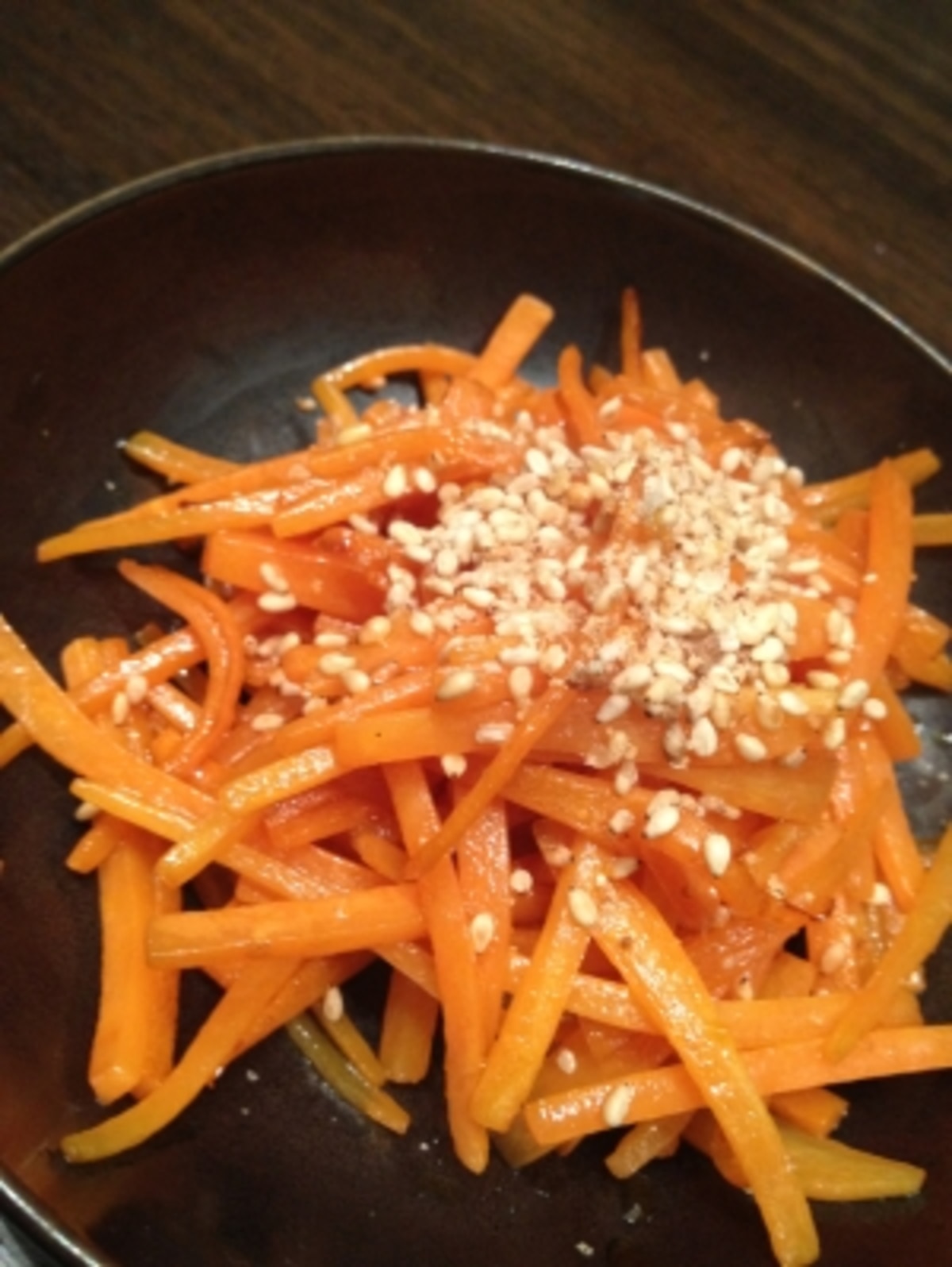 お弁当に是非☆レンジで簡単♡型抜き人参の白だし煮♡