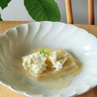 簡単 夜食や朝ごはんに！クリームチーズ味噌餅