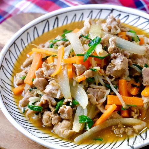 とっても簡単！焼肉のタレ野菜炒め