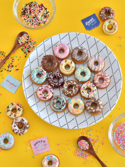 材料3つ バター、型なし！揚げないドーナツ作り方！syun cooking