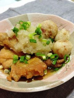 めんつゆで味付け簡単！ ねっとり トロトロ 揚げ出し 里芋 のレシピ 作り方
