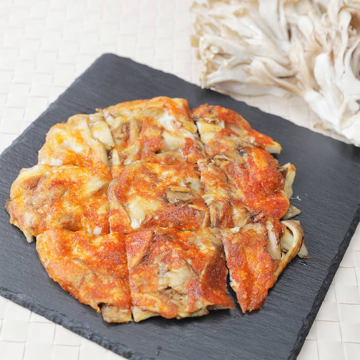 舞茸とハムのチーズ焼き