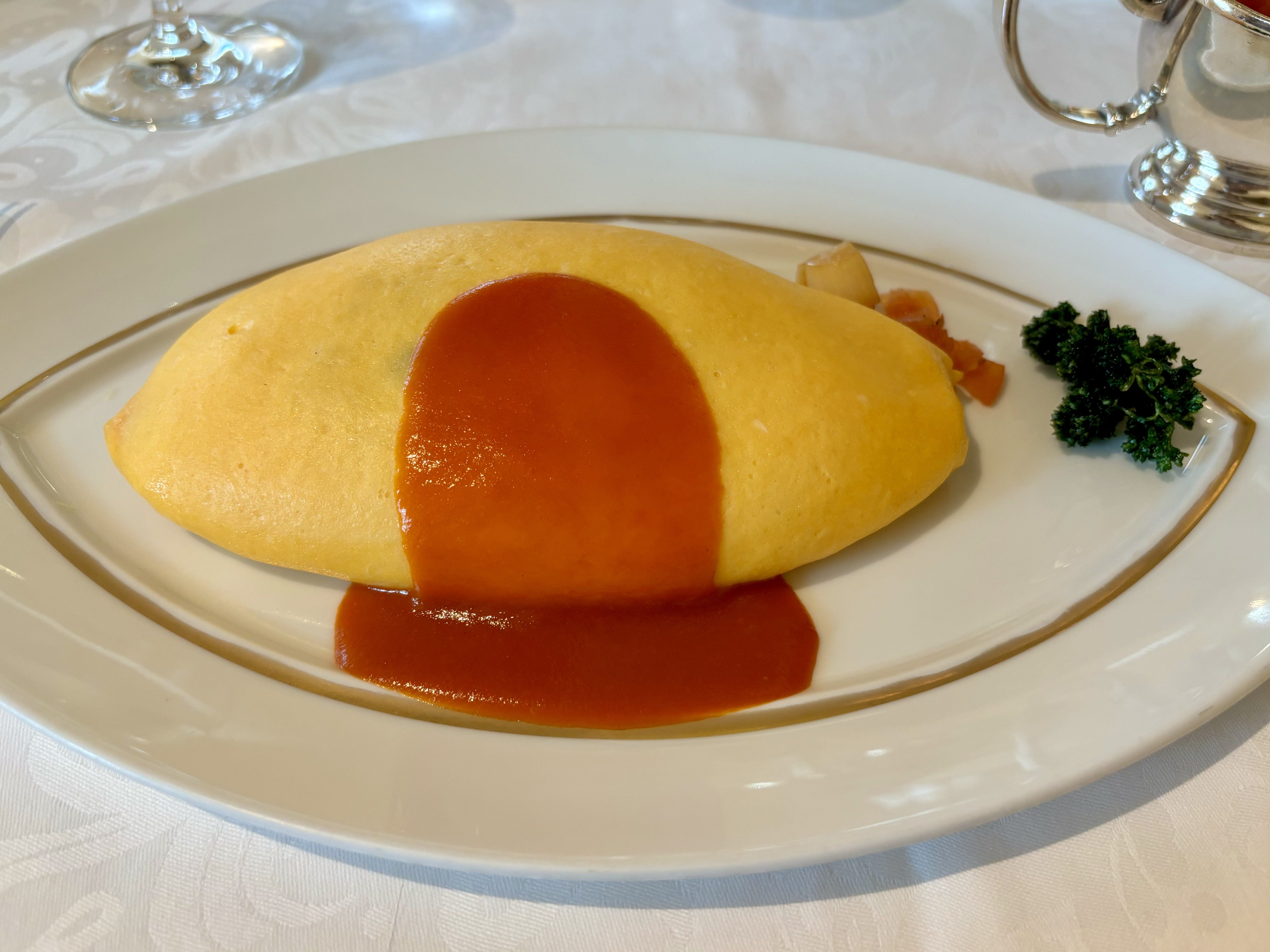 流行りのトルネードオムライス』by こばみつ : モレットMollette - 京都 ヨーロッパ料理食べログ