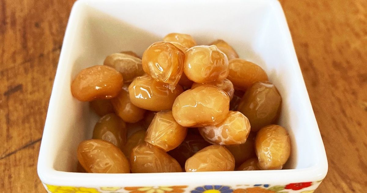 やさしい甘味♪ うぐいす豆の甘煮