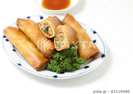 京たけのこの揚げ春巻き洛市は京都の伝統と文化をお届けします