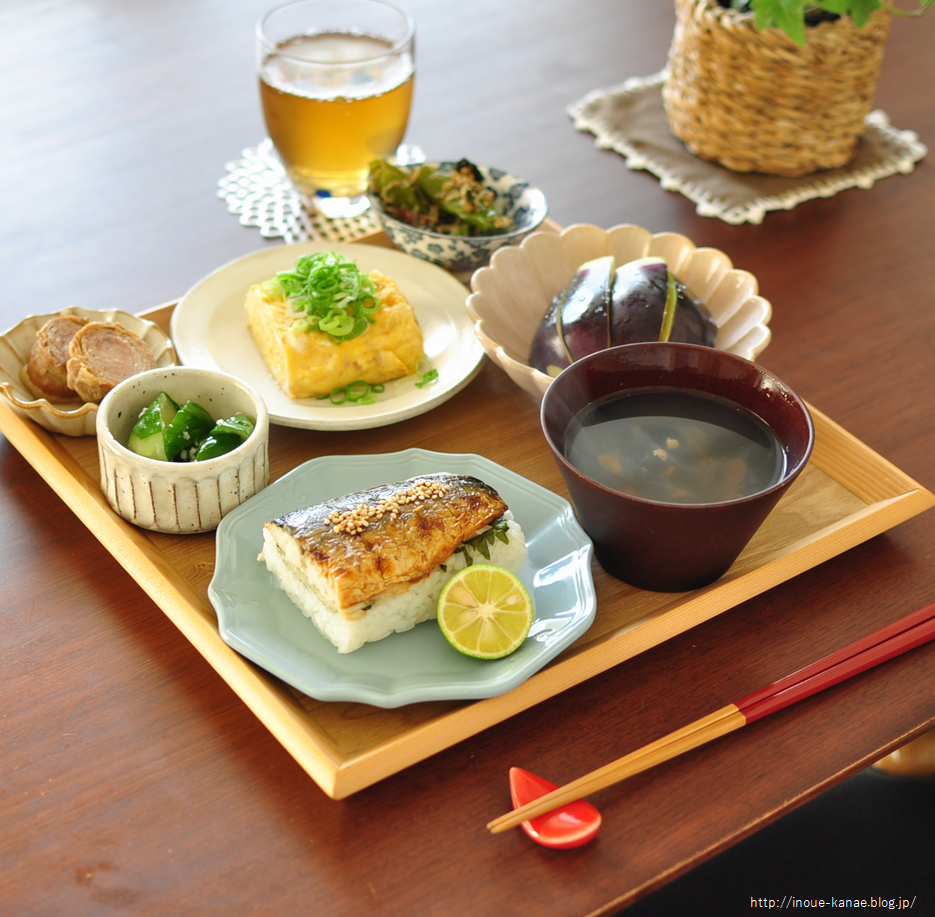 さばの塩焼きで和定食