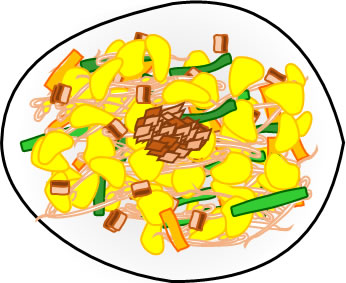 ゴーヤチャンプルーのイラストイラスト - No: 22849885無料イラスト・フリー素材なら「イラストAC」