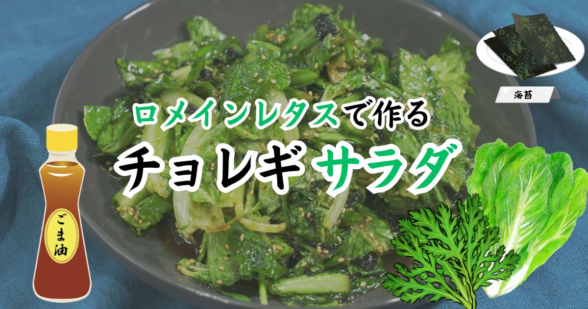 コリコリ食感 きくらげ入りチョレギサラダ