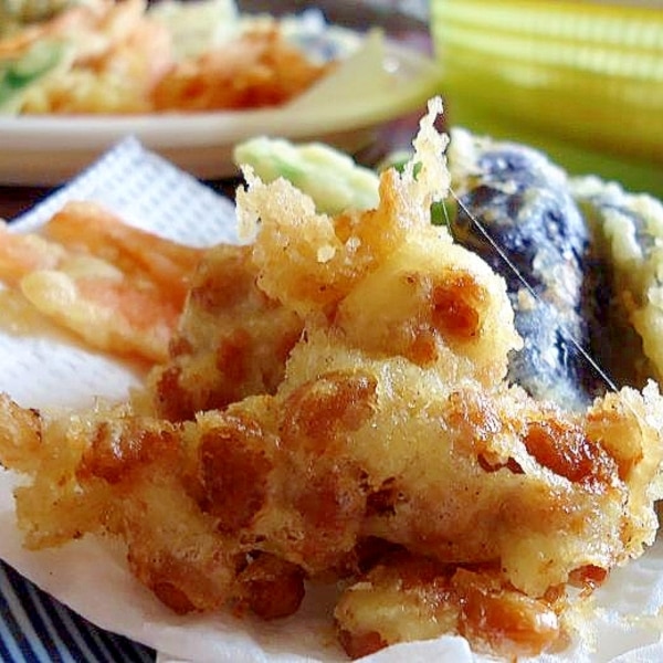 あとを引くおいしさ！ 里芋の天ぷら