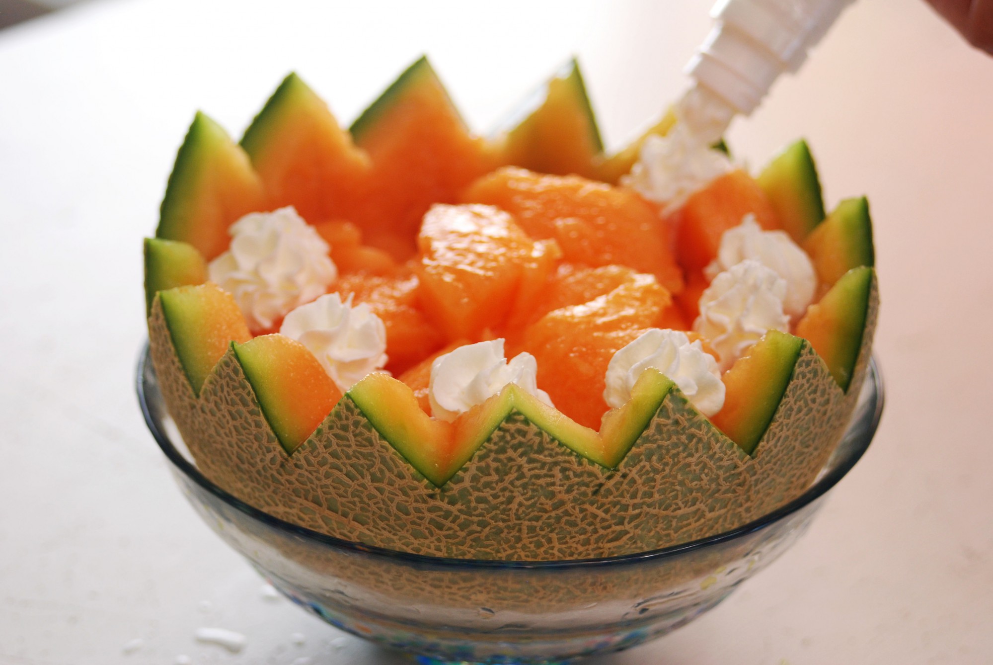 丸ごと父の日メロンパフェ