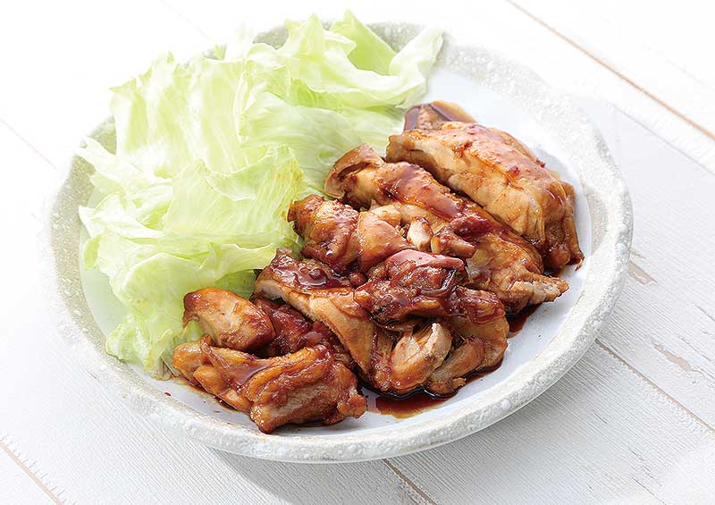 食欲をそそる香り♪ 鶏むね肉のさっぱり煮