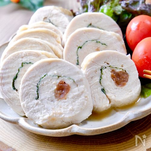 照り焼き梅じそチキンロール