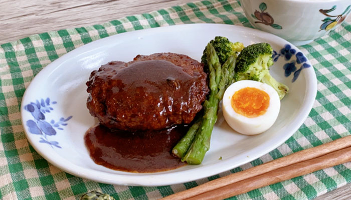 ひと皿でハンバーグプレートクラシル