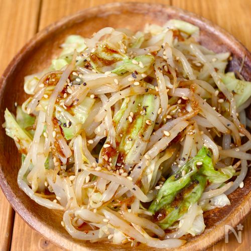 キャベツとツナの玉子炒め