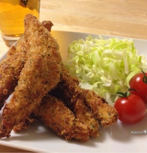 ささみのカレーマヨ焼き