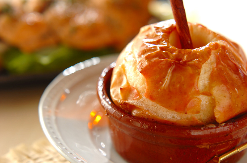 ★オーブンで簡単♪ジューシー焼きりんご★