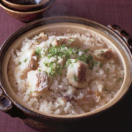 炊飯器で簡単 切り身で作る鯛めし