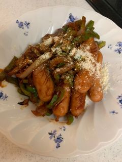 簡単！！喫茶店のスパゲッティ なすとひき肉のナポリタン