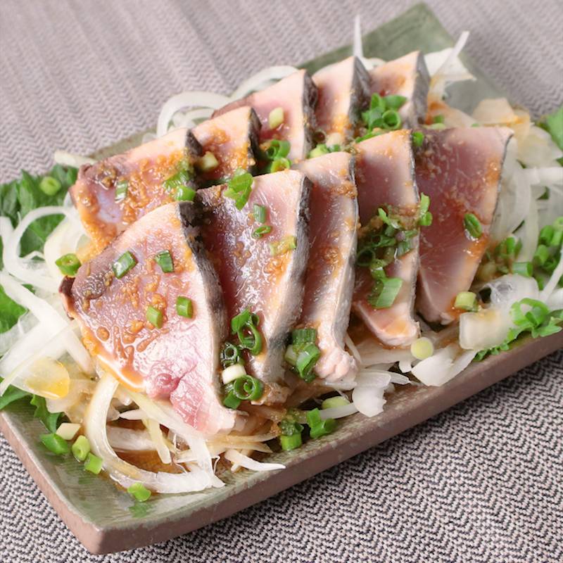 かつおのたたき 薬味やたれ のレシピ 作り方：白ごはん.com