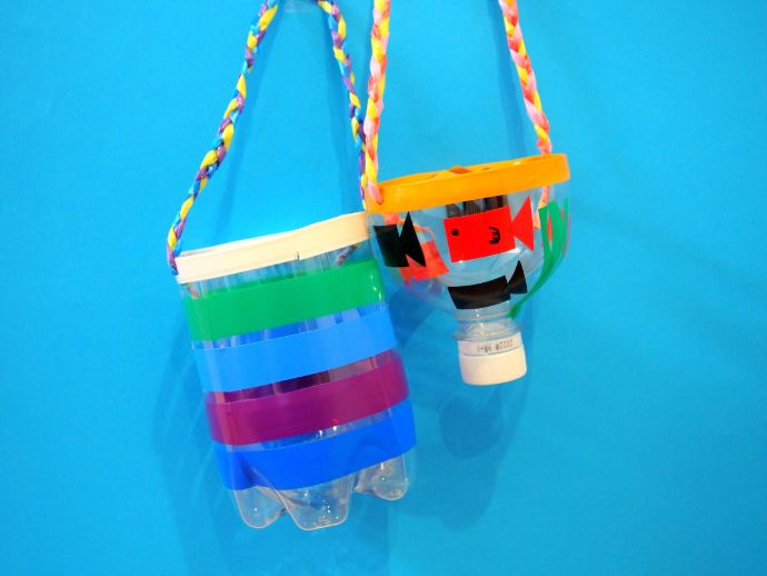 ペットボトルシャワー 水遊びに大活躍♪ 製作手作りおもちゃ